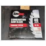 SawStop 10" 40 Tooth Carbide Tipped Saw Blade