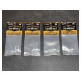 (4) Easy Wood Tools 3/8" NR Beading Cutters