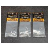 (3) 1/4" Diameter NR Beading Cutters
