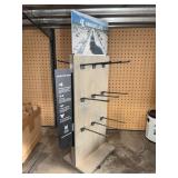 24"T Rotating Display Rack With Hooks
