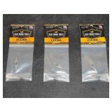 (3) Easy Wood Tools 7400NR Ci4-NR Carbide Cutters