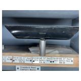 Robust 12in Steel Comfort Rest With 1in Post