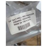 14" Salt Mill Mechanism Ceramic Grinder USA Made