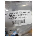 12" Salt Mill Mechanism Ceramic Grinder USA