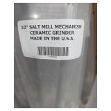 10" Salt Mill Mechanism Ceramic Grinder USA Made