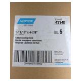 Norton Rubber Sanding Block 2-11/16" x 4-7/8"