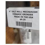 4" Salt Mill Mechanism Ceramic Grinder USA