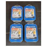 (4) Kreg Pocket-Hole Screws 2-1/2 in 50 Pack