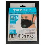 RZ Mask M2.5 Large Black Filtration Mask Kit