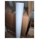 White Paper Roll With 2-Inch Core, Approx. 4.5 Ft