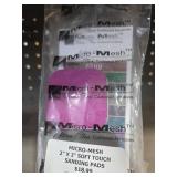 Micro-Mesh 2" x 2" Soft Touch Sanding Pads, 2 Ct