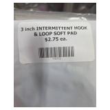 3 Inch Intermittent Hook & Loop Soft Pad, 12 Ct