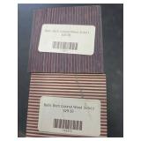 Pair Baltic Birch Colored Wood Blocks 3x3x11