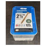 Kreg XL Pocket-Hole Screws 2.5 Inch Box of 125