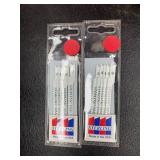 (2) Packs Sterling Univ. Jig Saw Blades Packs of 5