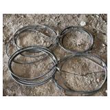 (4) Hydraulic Hoses
