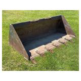 Heavy Duty Bobcat Skid Steer Loader Bucket, 60'