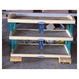 Coppertone Plastic Display Rack 36x18x29 Inches