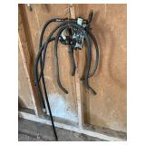 Hydraulic Control Valve With Hoses And Fittings
