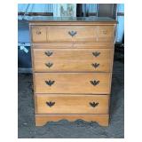 Wooden Chest of Drawers 30x18x42 Inches