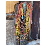 Extension Cords and Work Light Assortment