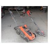 Black+Decker 40V Lawn Mower and Edge Hog Edger