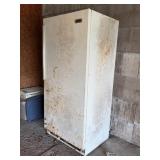 Upright White Freezer, As-Is