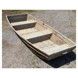 10'x4' Aluminum Flat Bottom Jon Boat