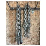 (2) Tow Chains With Hooks
