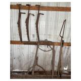 Vintage Logging Tools And Hay Knives
