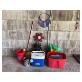 Garden Tools, Coolers, and Supply Lot