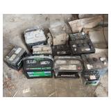 Used Automotive and Machinery Batteries