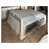 Fiberglass Truck Topper with Sliding Windows