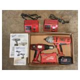 Milwaukee Cordless Power Tools, Battery & Chargers