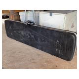 51'L Embossed Black Hard Plastic Gun Case