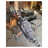 Callaway Golf Club Set With Cart And Bag