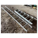 6' Aluminum Step Ladder, 10' Ladder