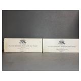 2 Dept 56 Village Wrought Iron Gate And Fence Sets