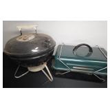 Weber Charcoal Grill, Sunbeam Portable Gas Grill