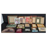 Picture Frames and Decorative Plaques Lot