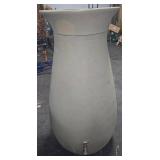 Large Outdoor Plastic Rain Barrel With Faucet