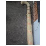 Large Fiberglass Candy Cane Pipe With Wiring