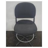 Black Adjustable Office Chair 18"×24"×42"