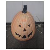 Plastic Light-Up Jack-O
