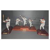 Yankees Legends Resin Statues With Bases, 5 Pieces