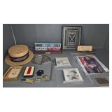 Collectibles: Hats, Model Train