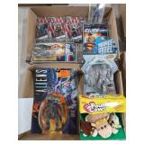 Figurines: GI Joe, Aliens, Superman, Pound Cows