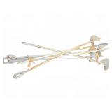 Metal Earth Anchor Stakes with Auger Tips
