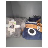 Royal Comfort Throw and Lazy One Sea Tail Blanket
