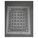 Cast Iron Rectangular Floor Grate Vent Cover